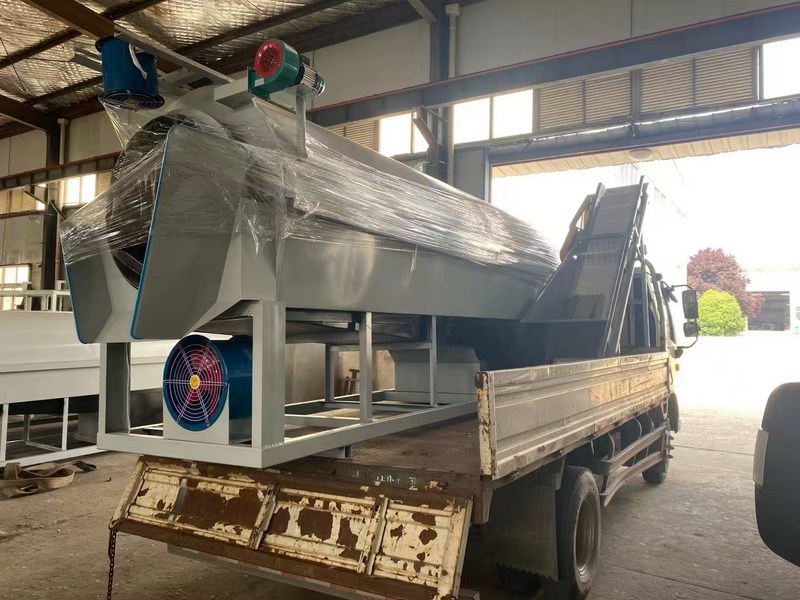 毛尖綠茶80型殺青機(jī)配套輸送機(jī)各一臺(tái)