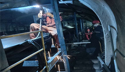 圣能井下防爆<a href='http://www.m1301.cn' target='_blank'><u>電子皮帶秤</u></a>的“勇士”精神