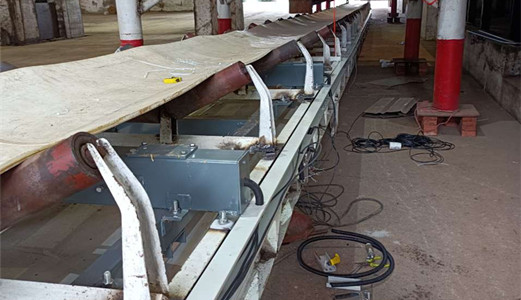 電子皮帶秤顯示負(fù)值怎么回事？分析皮帶秤負(fù)值的原因